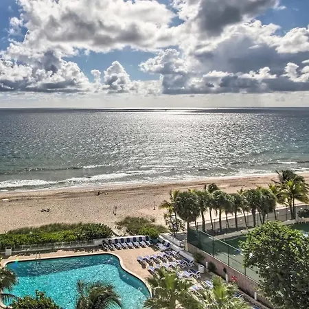 Luxe Beachfront Ft Lauderdale Resort Condo With Pool Apts